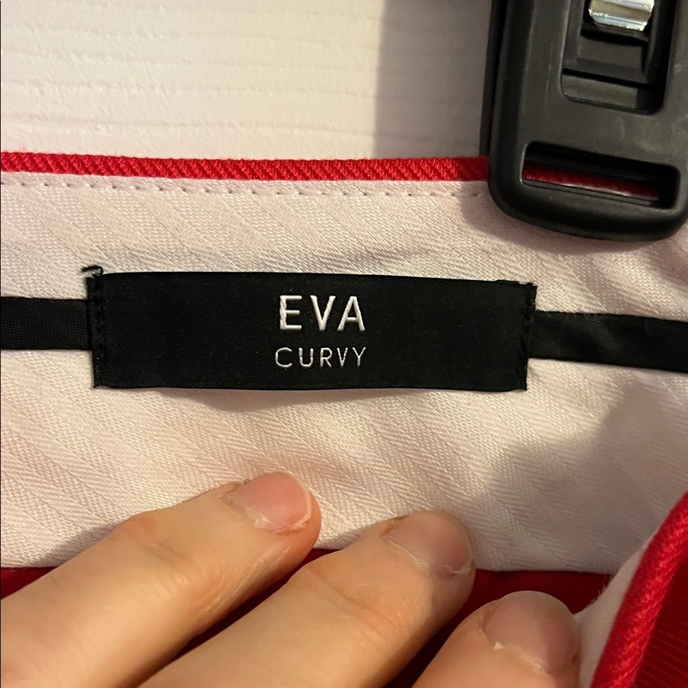 Ann Taylor Bold Red Pants - Picture 3 of 7